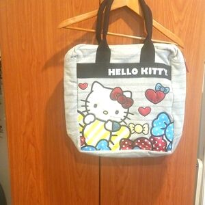 Loungefly Hello Kitty Tote Bag with zippered closure